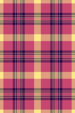 Temel kumaş şablonu vektörü, punk tekstil araştırması. Kırmızı ve açık altın renkli ekose desenli harika dikdörtgen desenli palet.