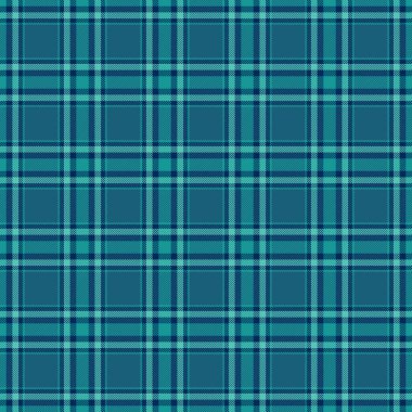 Çizim defteri vektör dokusu pürüzsüz, katmanlı tekstil ekoseli desen. Arkaplan kumaşı tartanı mavi ve cyan renk paletinde kontrol et.