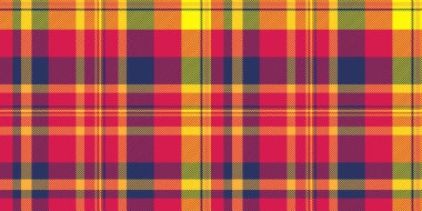 Canlı kırmızı, sarı ve ekose desenli. Tekstil tasarımı, moda, web sitesi geçmişi ya da cesur, enerjik bir hisse ihtiyaç duyan her proje için mükemmel..