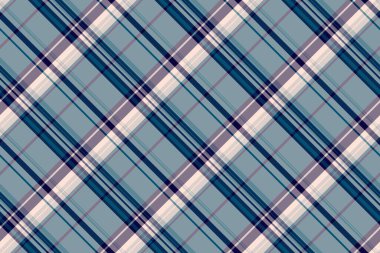 Koyu mavi, beyaz ve mor renklerde zarif çapraz ekoseli desen. Tekstil tasarımları, web sitesi geçmişi ya da moda çizimleri için mükemmel..