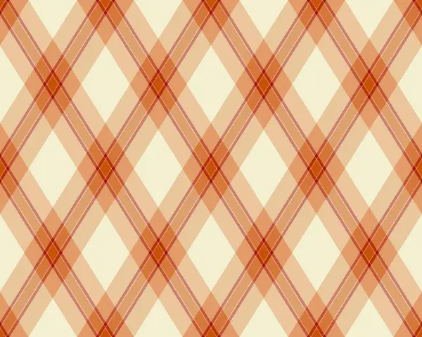 Sıcak şeftali ve turuncu renklerde zarif çapraz ekoseli desen. Geçmişleri, tekstil tasarımları ve sonbahar projeleri için mükemmel..