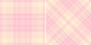 Pastel pembe ve sarı ekose ve ringa kemiği dikişsiz desenler. Tekstil tasarımı, moda, markalaşma ya da web sitesi geçmişi için mükemmel. İnce doku görsel ilgi ekliyor.