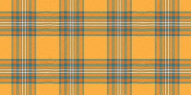 Sıcak turuncu, deniz mavisi ve krem rengi ile canlı sonbahar ekose desenli. Tekstil tasarımları, sahte temalı projeler ya da çalışmalarına biraz kırsal cazibe katmak için mükemmel..
