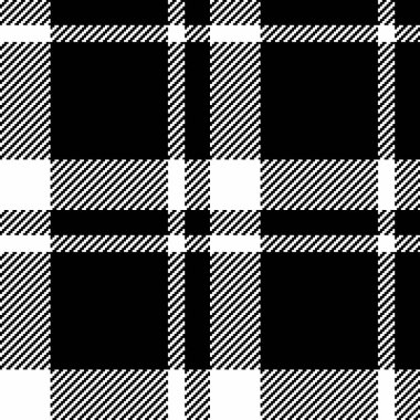 Klasik siyah-beyaz ekose desenli. Sonsuz tekstil tasarımı, arka plan, giyim ve grafik tasarım projeleri için idealdir. Sofistike, çok yönlü ve modern..