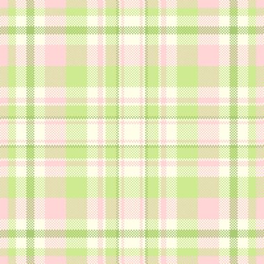 Hassas pastel ekose kumaş. Yumuşak, açık renk, pembe, yeşil, krem rengi. Bahar için ideal bebek, ya da eski tasarımlar için. Arkaplan tekstili için çok yönlü.