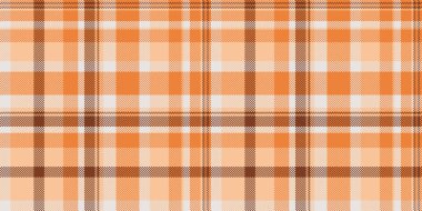 İnce turuncu ve kahverengi ekose desenli. Sonbahar tasarımları, tekstil projeleri ve arka plan dokuları için mükemmel. Sıcaklığı, rahatlığı ve kırsal cazibeyi çağrıştırıyor..