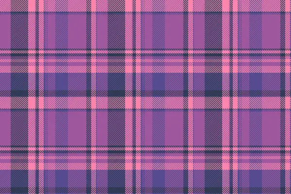 Pembe, mor ve mor renkli harmanlanmış ekose desenli. Klasik tekstil tasarımı. Arkaplan, giysi veya grafik ögeler için ideal.