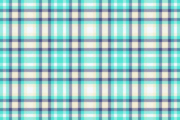 Canlı turkuaz, krem ve ekose desenli. Tekstil tasarımları, web sitesi geçmişi veya moda projeleri için mükemmel.