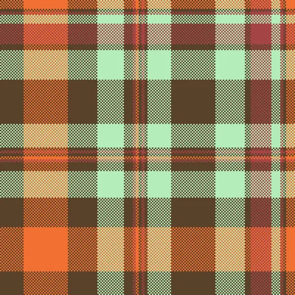 Ayrıntılı ekose desenli, sade ve sade bir dokunuşu var. Turuncu, kahverengi ve nane renginde bir şebekeye sahip. Tekstil, arka plan ve dijital sanat için harika..