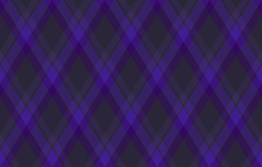 Argyle geometrik eşkenar dörtgenin kusursuz deseni. Harlequin duvar kağıdı tasarımını kontrol et. Web geçmişi için klasik elmas şekilli tekstil malzemesi, baskı kumaşı, kazak, ambalaj kağıdı, hediye kartı, davetiye.