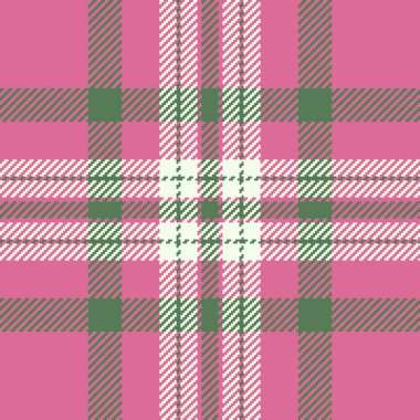 Zarif pembe, yeşil ve beyaz ekose desenli. Tekstil, moda ya da web sitesi geçmişi için mükemmel. Bu tarz geometrik tasarım bir gelenek ve sofistike anlayışı çağrıştırıyor..