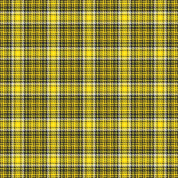 Canlı sarı ve siyah ekose desenli. Tekstil tasarımı, moda veya web sitesi geçmişi için mükemmel.