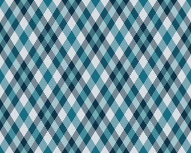 Argyle geometrik eşkenar dörtgenin kusursuz deseni. Harlequin duvar kağıdı tasarımını kontrol et. Web geçmişi için klasik elmas şekilli tekstil malzemesi, baskı kumaşı, kazak, ambalaj kağıdı, hediye kartı, davetiye.