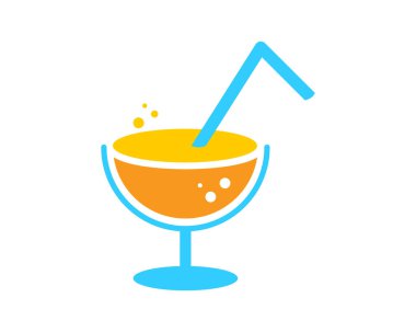 Canlandırıcı, göz kamaştırıcı bir içecek grafiği. Yaz, rahatlama ve kutlama hissini aktarmak için mükemmel. Menüler, promosyonlar, web tasarımı için ideal.