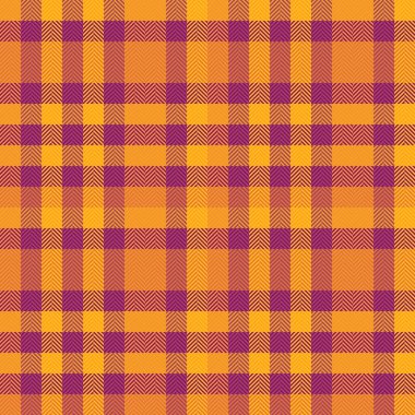 Ilık turuncu ve zengin mor renkte canlı bir sonbahar ringa kemiği deseni. Tekstil tasarımı için ideal, Falltemalı projeler, ya da herhangi bir tasarıma biraz rustik zarafet katmak için.