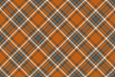 Canlı sonbahar ekose desenli turuncu, gri ve beyaz. Düşmüş tasarımlar, giyim, tekstil ve web sitesi geçmişi için mükemmel. Bu pürüzsüz doku klasik ama modern bir his veriyor..