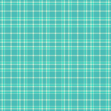 Su ve krem rengi ekose desenli. Çok yönlü tekstil tasarımı, arka plan, giyim veya grafik elementler için mükemmel. Klasik ve sakinleştirici bir doku..