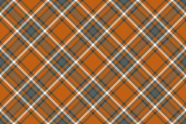 Canlı sonbahar ekose desenli turuncu, gri ve beyaz. Düşmüş tasarımlar, giyim, tekstil ve web sitesi geçmişi için mükemmel. Bu pürüzsüz doku klasik ama modern bir his veriyor..