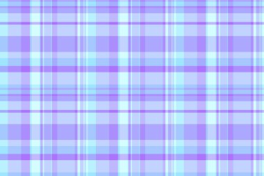 Pastel mor ve mavi ekose desenli. Arkaplan, tekstil, web siteleri ve kırtasiye için mükemmel.
