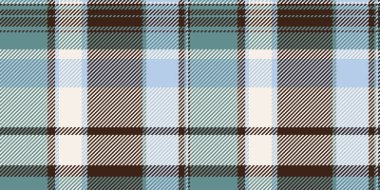 Antika tartan desenli ekose, kusursuz kumaş kontrolü. Keten ve koyu renk paletinde rüya gibi dokuma tekstil vektör arkaplanı.