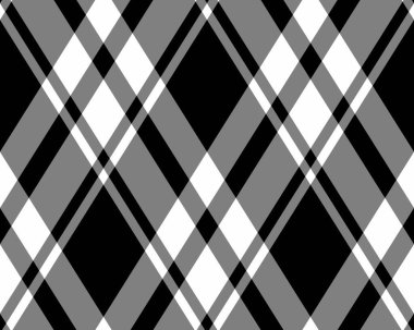 Argyle geometrik eşkenar dörtgenin kusursuz deseni. Harlequin duvar kağıdı tasarımını kontrol et. Web geçmişi için klasik elmas şekilli tekstil malzemesi, baskı kumaşı, kazak, ambalaj kağıdı, hediye kartı, davetiye.