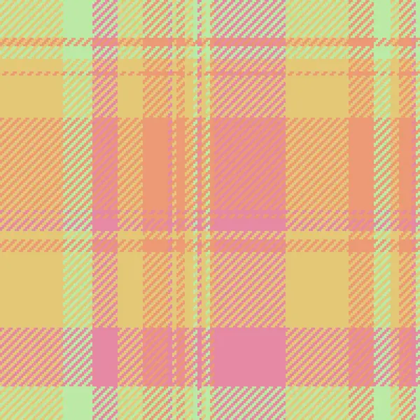 Argyle desenli tartan, saten kumaş. Kehribar ve turuncu renk paletinde pijama vektör dokusu pürüzsüz arkaplan.