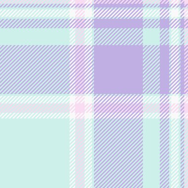 Sakin pastel ekose desenli. Yumuşak leylak, nane yeşili ve beyaz renkler sakinleştirici, minimalist bir tasarım yaratır. Tekstil baskıları, arka planlar ve web sitesi tasarımları için ideal.