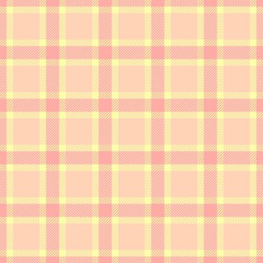 Zarif pastel pembe ve sarı ekose desenli. Tekstil tasarımları, web sitesi geçmişi ya da hatıra defteri projeleri için mükemmel. Bu yumuşak, ince doku, dinginliği ve kadınsılığı çağrıştırıyor..