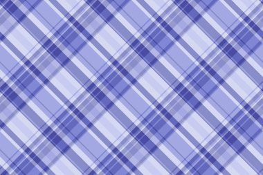 Düz ekose tekstil dikişsiz, renkli çek kumaş taşıyıcısı. Mavi ve açık renk paletinde rahat desen arkaplan tartan deseni.