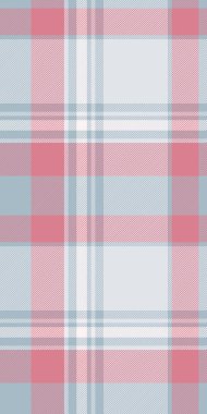 Zarif pastel ekose desenli yumuşak pembe, mavi ve beyaz. Tekstil tasarımı, web sitesi geçmişi veya el işi projeleri için mükemmel.