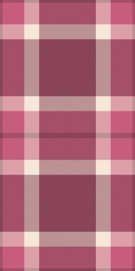 Her gün arka plan ekose vektörü, oktoberfest tartan desenli tekstil. Japon kumaş dokusu kontrolü, kırmızı ve antika beyaz renk paletinde kusursuz.