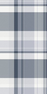 Davetiye ekoseli arka plan deseni, pijama vektörü tartan dikişsiz. Beyaz ve pastel renk paletindeki kumaş dokusunu boya.