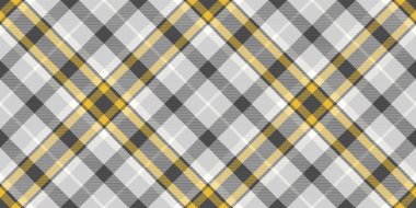 Zarif gri, altın ve siyah ekose desenli. Tekstil tasarımı, moda, arka plan ve web sitesi şablonları için mükemmel.