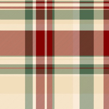 Zarif krem, kırmızı ve yeşil ekose desenli. Tekstil tasarımı, moda veya tatil projeleri için mükemmel. Bu pürüzsüz doku sıcaklığı ve geleneği çağrıştırıyor, rahat ve şık görseller yaratmak için ideal..