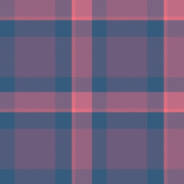 Pastel renklerde pikselleştirilmiş ekoseli desen. Nostaljik, geçmişe dönük, klasik doku arayan arka planlar, tekstil veya dijital sanat projeleri için idealdir..