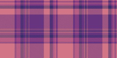 Şık pembe ve mor ekose desenli. Tekstil tasarımı, giysi, duvar kağıdı ya da web sitesi geçmişi için mükemmel..