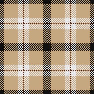Zarif bej, kahverengi siyah ekose desenli. Tekstil tasarımı, giysi, web sitesi geçmişi ya da sonbahar temalı projeler için mükemmel. İnce doku karmaşıklık ekler..