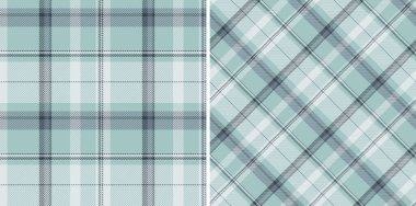 Zarif pastel yeşil ekose desenler, tekstil tasarımı, duvar kağıdı ya da web sitesi geçmişi için mükemmel. İki farklı stil-klasik ve köşegen-teklif çok yönlü tasarım seçeneği.