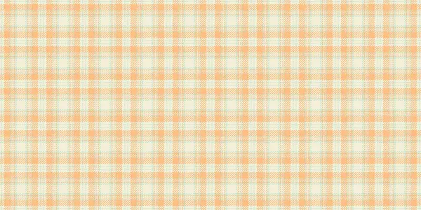 Keten desenli arka plan ekoseli, bayram vektörü dikişsiz tartan. Sessiz desenli tekstil kumaş kontrolü turuncu ve bej rengi paleti ile.