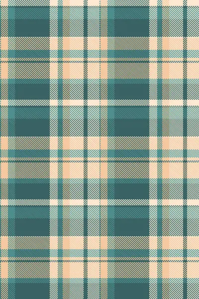 Şirin vektör tartan arka plan, panço kumaş dokusu. Kültürel kalıp, mavi ve turuncu renk paletinde kusursuz tekstil denetimi.