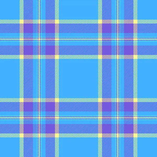 Canlı pastel ekose desenli, neşeli mavi, mor ve sarı renkli. Tekstil tasarımı, web sitesi geçmişi veya modayla ilgili projeler için mükemmel.