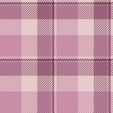 Hippi kumaş kontrolü, Fransız tartan vektörü pürüzsüz. Pastel ve açık renk paletinde kulüp desenli tekstil arkaplan deseni.