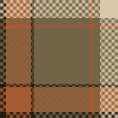 Toprak tonlarında klasik tartan deseni. Tasarım, tekstil, moda ya da ev dekorasyonu için çok yönlü bir arka plan. Sıcaklığı, geleneği ve zamansız stili çağrıştırıyor..