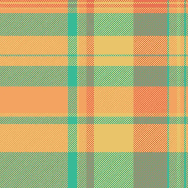 İp kumaş deseni, kumaş dokusu kontrolü. Kumlu kahverengi ve deniz mavisi renk paletinde giysisiz ekose vektör arkaplanı.