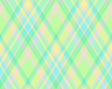 Argyle geometrik eşkenar dörtgenin kusursuz deseni. Harlequin duvar kağıdı tasarımını kontrol et. Web geçmişi için klasik elmas şekilli tekstil malzemesi, baskı kumaşı, kazak, ambalaj kağıdı, hediye kartı, davetiye.