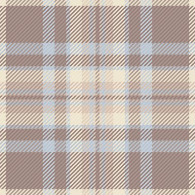 İnce pastel ekose desenli. Zarif nötr tonlar, tekstil, web siteleri veya kırtasiye için mükemmel bir sakinleştirici, çok yönlü tasarım yaratır..