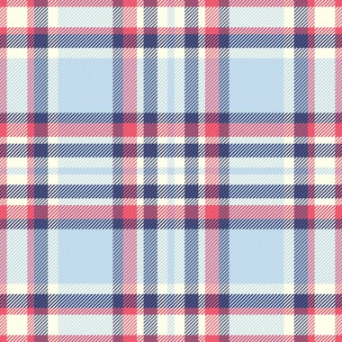 Güzel pastel ekose desenli pembe, mavi ve beyaz. Tekstil tasarımı, giyim ya da web sitesi geçmişi için mükemmel. Bu neşeli, çok yönlü doku konforu ve tarzı çağrıştırıyor..