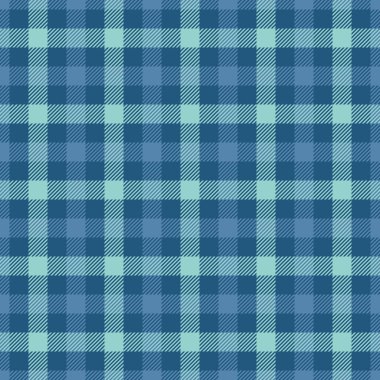 Klasik mavi ekose desenli. Sade tekstil tasarımı geleneksel bir dokunuşa ihtiyaç duyan arka plan, giyim veya grafik projeler için mükemmeldir. Çok yönlü görsel çekicilik.