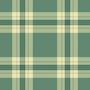 Klasik ekose desenli yeşil ve bej rengi. Özgeçmiş, tekstil, giyim ya da tasarımlara geleneksel bir dokunuş eklemek için ideal. Sıcaklığı ve mirası çağrıştırıyor..
