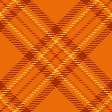 Canlı turuncu ekose desenli, sonbahar tasarımları için mükemmel. Kesişen çizgiler dinamik ve enerjik bir his yaratıyor. Tekstil, arka plan ya da mevsimsel markalaşma için ideal..